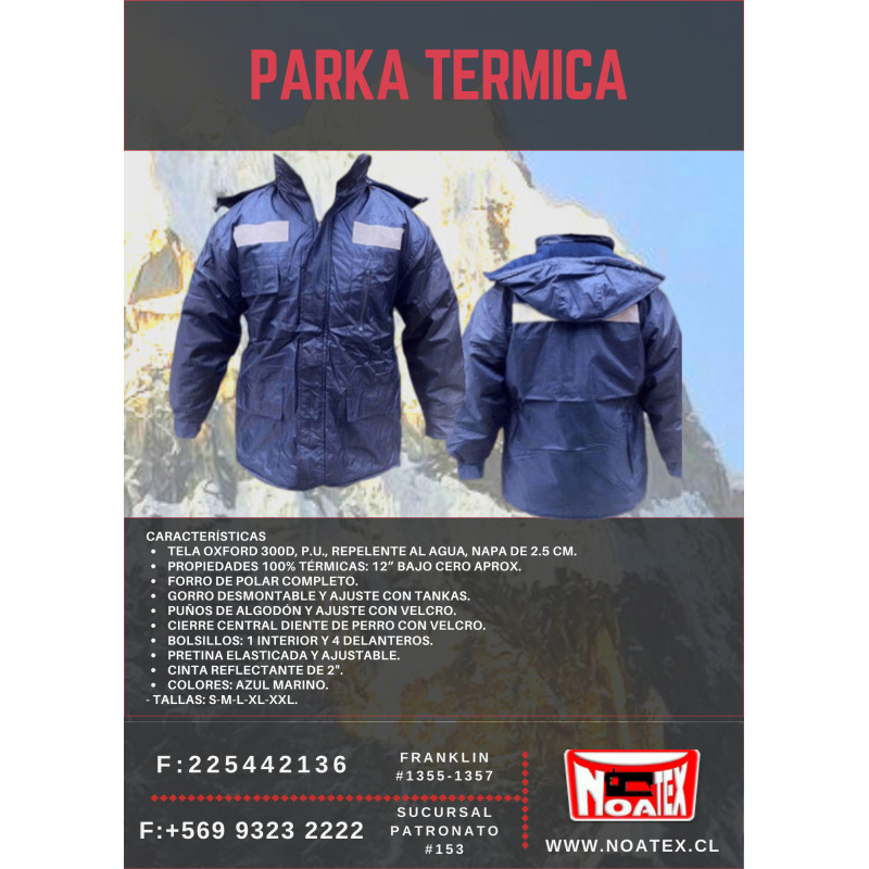 PARKA TERMICA - NOATEX