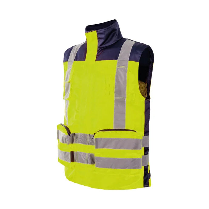 Chaleco Geólogo Bicolor Amarillo 360