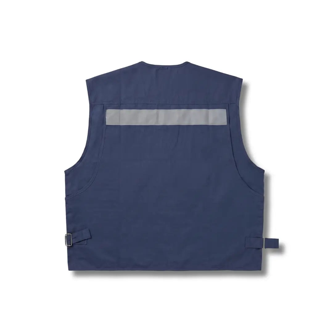 Chaleco Geólogo Poplín Azul