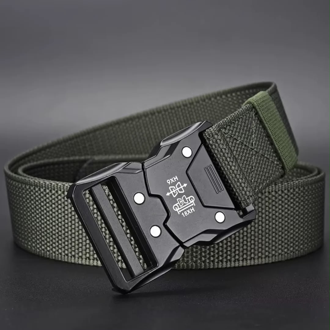 Cinturón Táctico Hebilla Metal