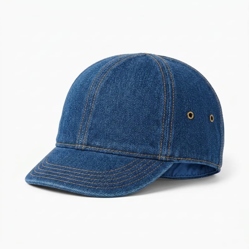 Gorro Soldador Mezclilla Corto