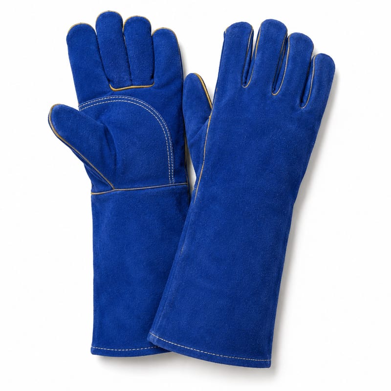 Guante Soldador Azul
