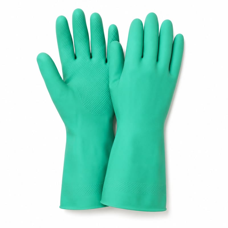 Guantes Flocado Verde