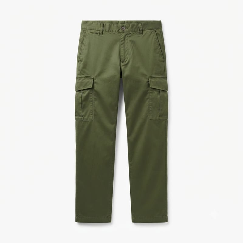 Pantalón Poplín Cargo Importado
